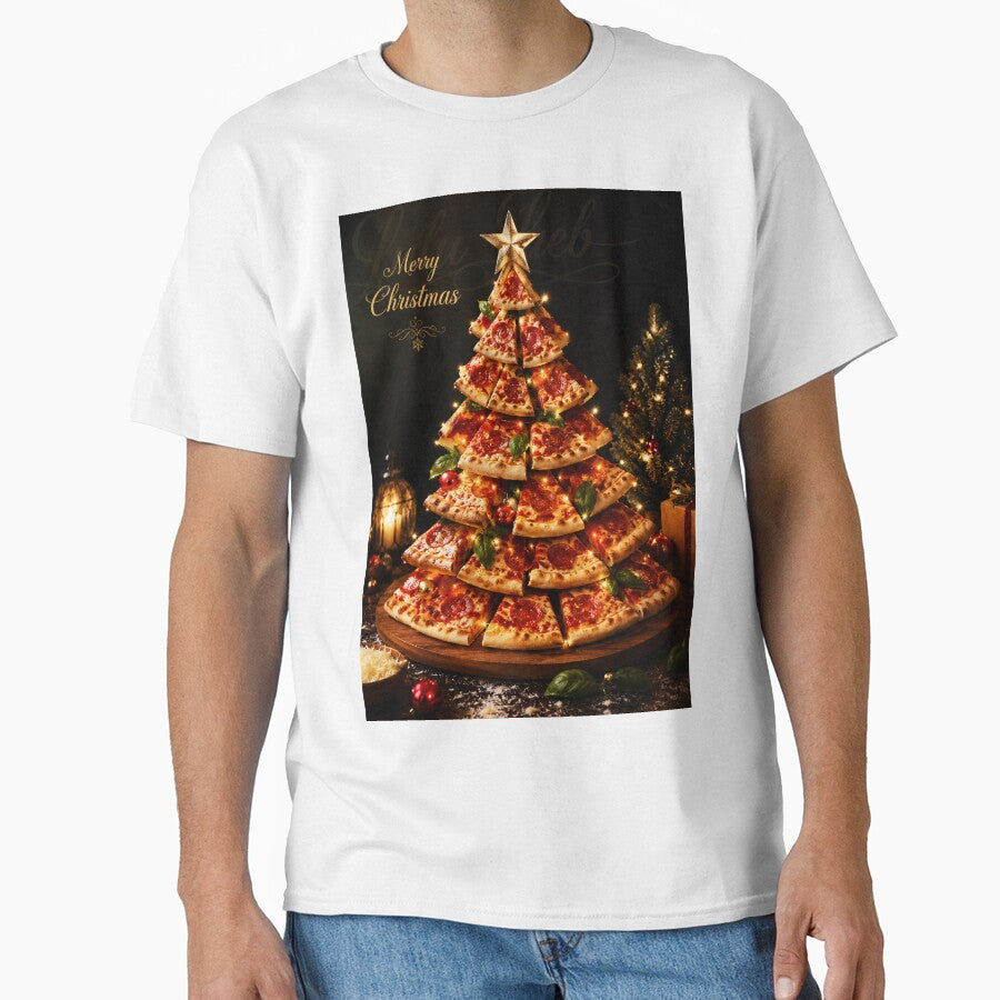 Merry Christmas – Pizza Christmas Tree by LuluLeb