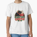 Cozy Cat Christmas - Black Cat and Cocoa by lubushop1