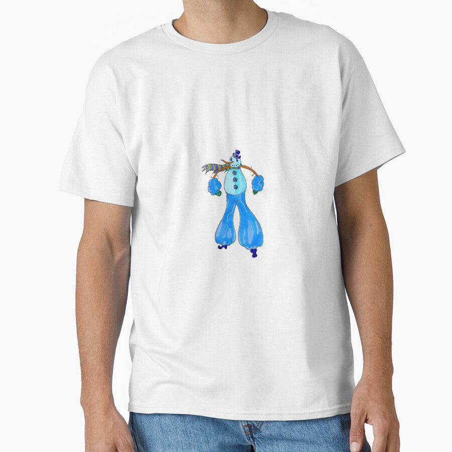 Snowman Fun Wacky Character Design by Harold-Inks
