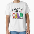 All Is Calm Said No Teacher Ever – Funny Christmas Teacher Design for Mugs, Shirts & Gifts by PixelExpressStudio