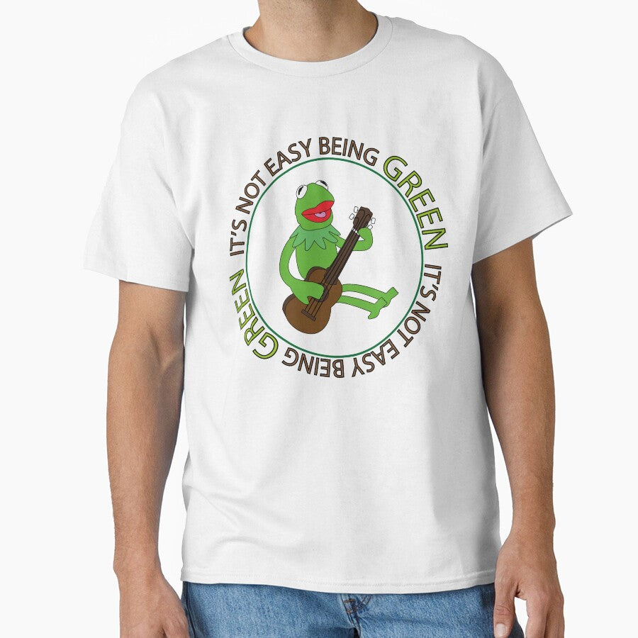 Day Gift For It'S Not Easy Being Green Gift Music Fans by BoHermiston234