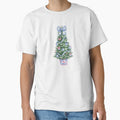 Christmas Tree Bow Shirt, Christmas Sweatshirt for Women, Christmas Tree Tshirt, Christmas Coquette Christmas Shirt by CoconutCoastDesigns