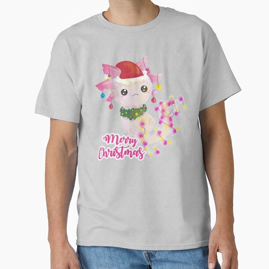 merry christmas axolotl santa by Gossip Rag