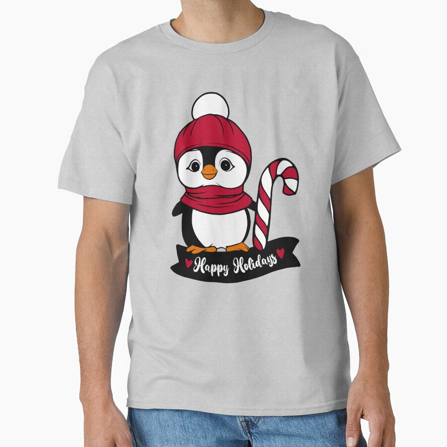 Happy Holidays Winter Penguin by ChelleCreate
