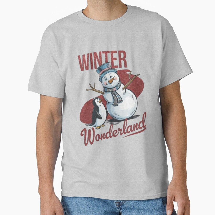 Snowman and a Penguin - Winter Wonderland by 123ks