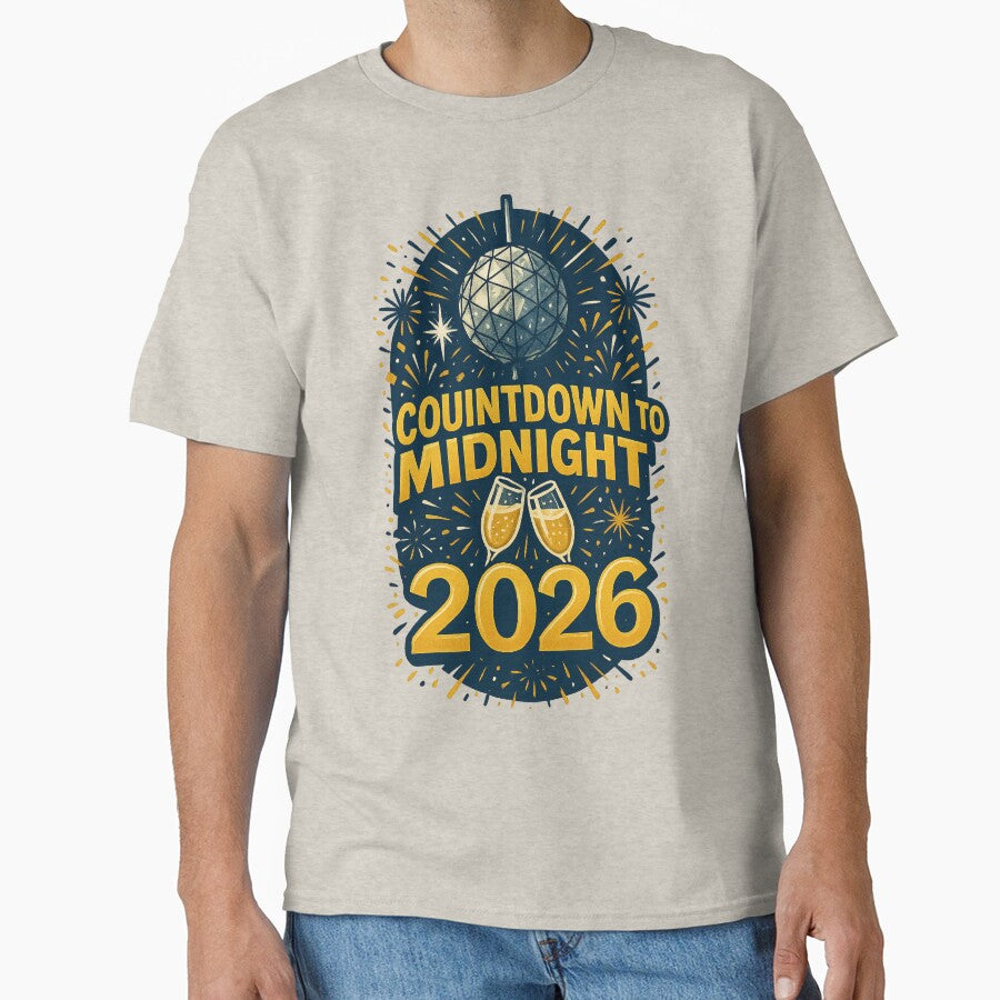 Countdown to Midnight 2026 New Years Design by MandalynnInk