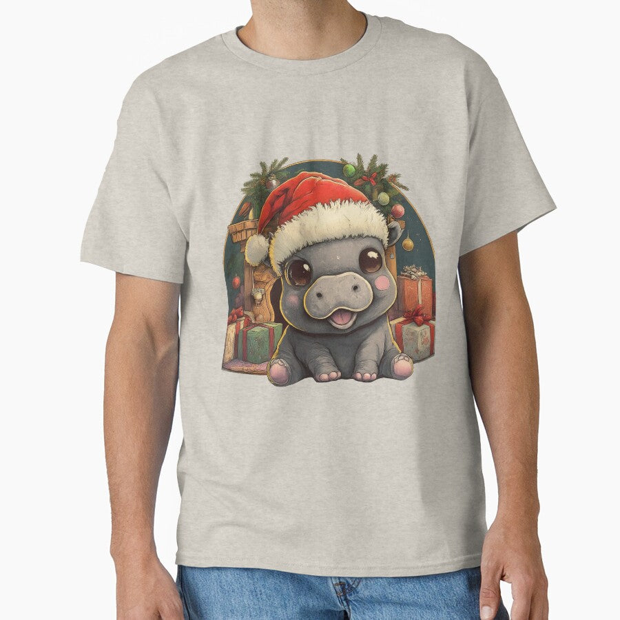 Festive Hippo by league95