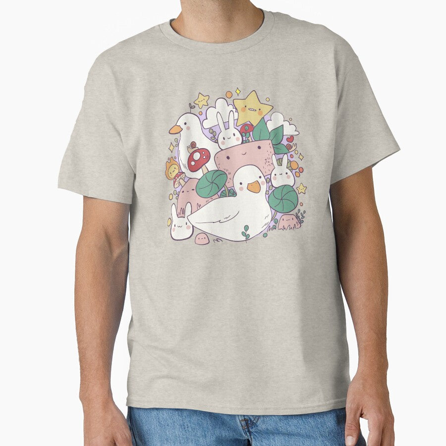 Cute Ducks and bunnies illustration by Artofmayara