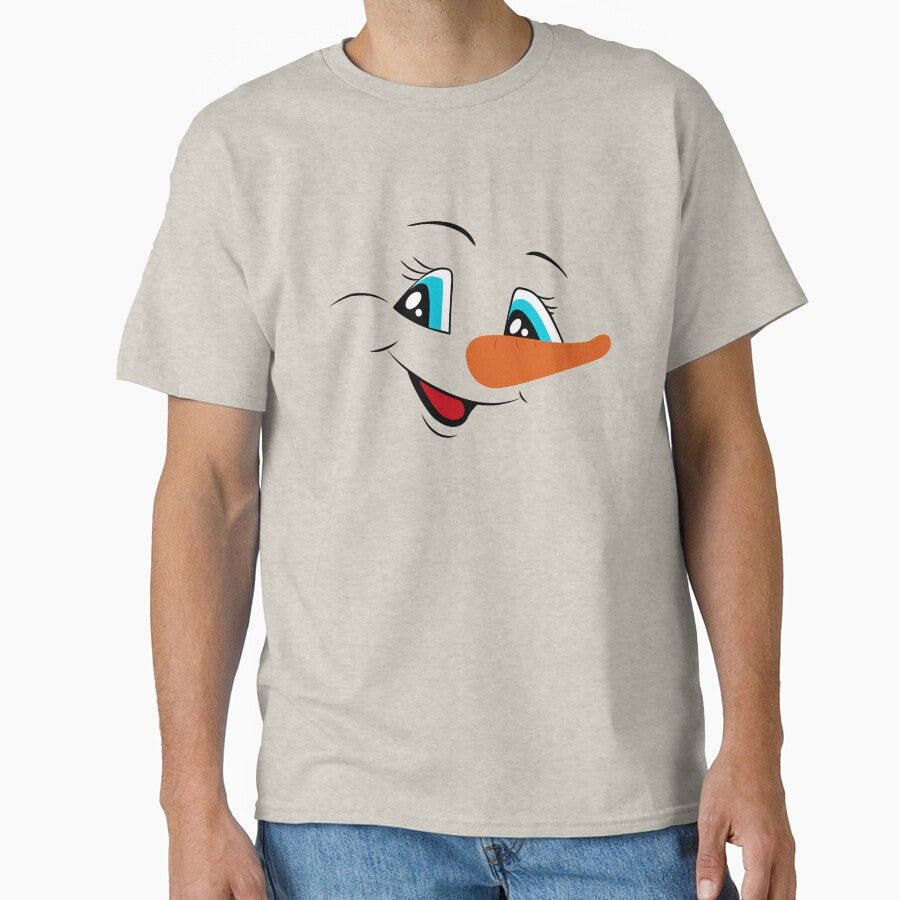 Christmas snowman, Snowman face by Tanysl