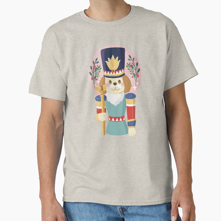Funny Christmas Dog Nutcracker by Yunipop