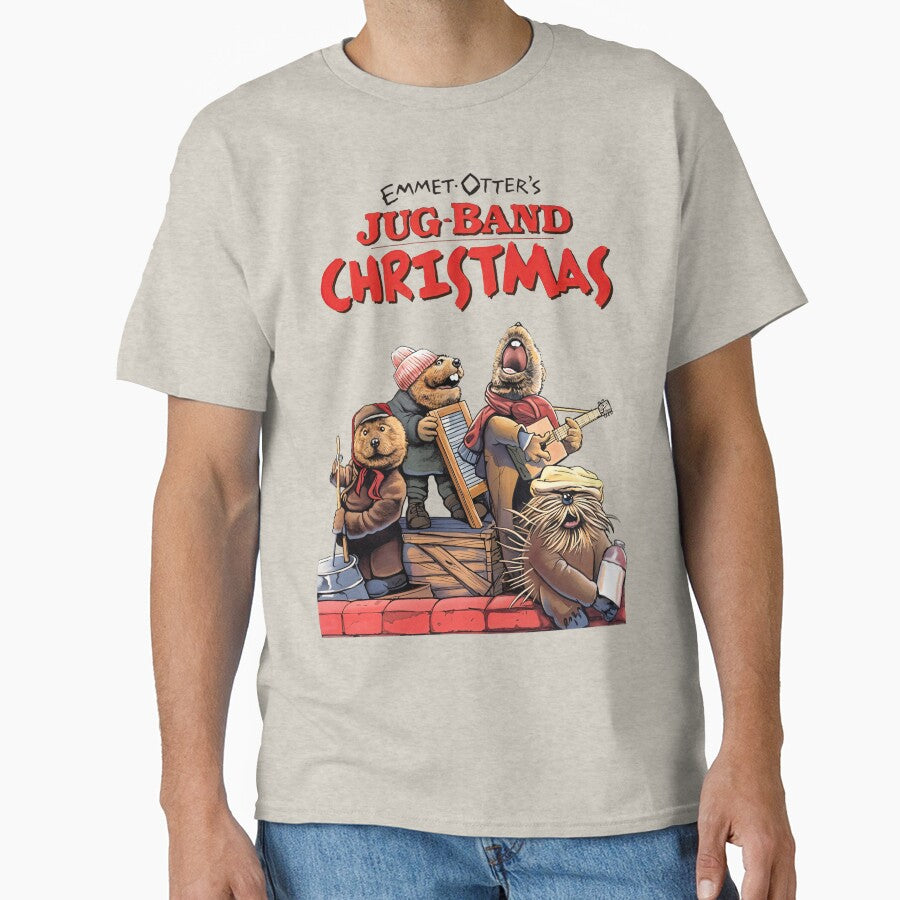 Emmet Otter Jug-Band Christmas Sweatshirt – Vintage Christmas Movie Tee Unisex by maitivi