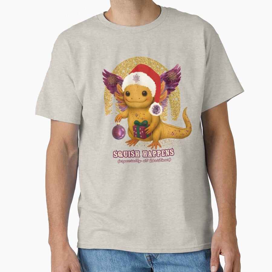 SQUISH HAPPENS - especially at Christmas by Pawethic Prints Studio