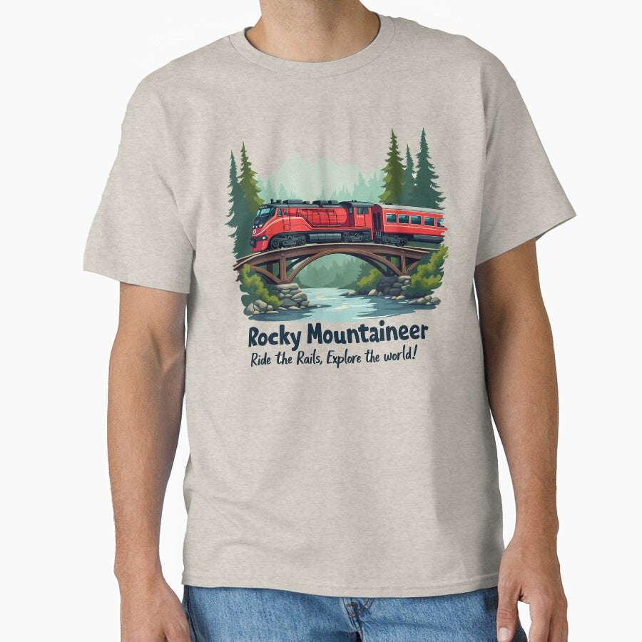 Rocky Mountaineer Gift for Adventurers by BNCH44 Unisex