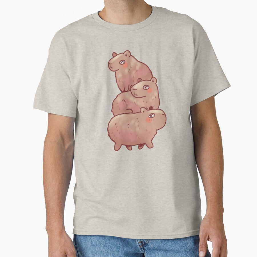 Cute capybaras stack by Artofmayara