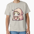 Sleepy Frog in Cozy Pink Hood Cute Kawaii Frog Pajamas by Safe Haven Pets