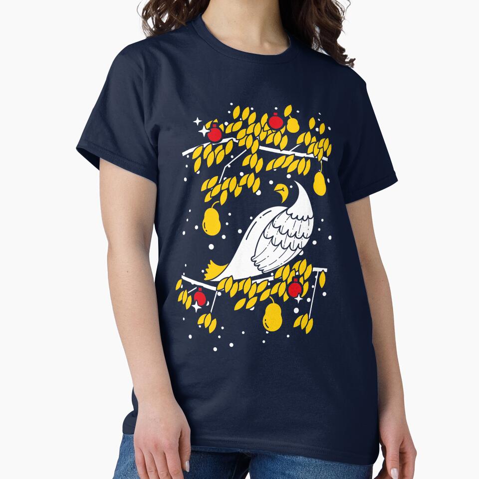 Partridge in a Pear tree by Deckidea