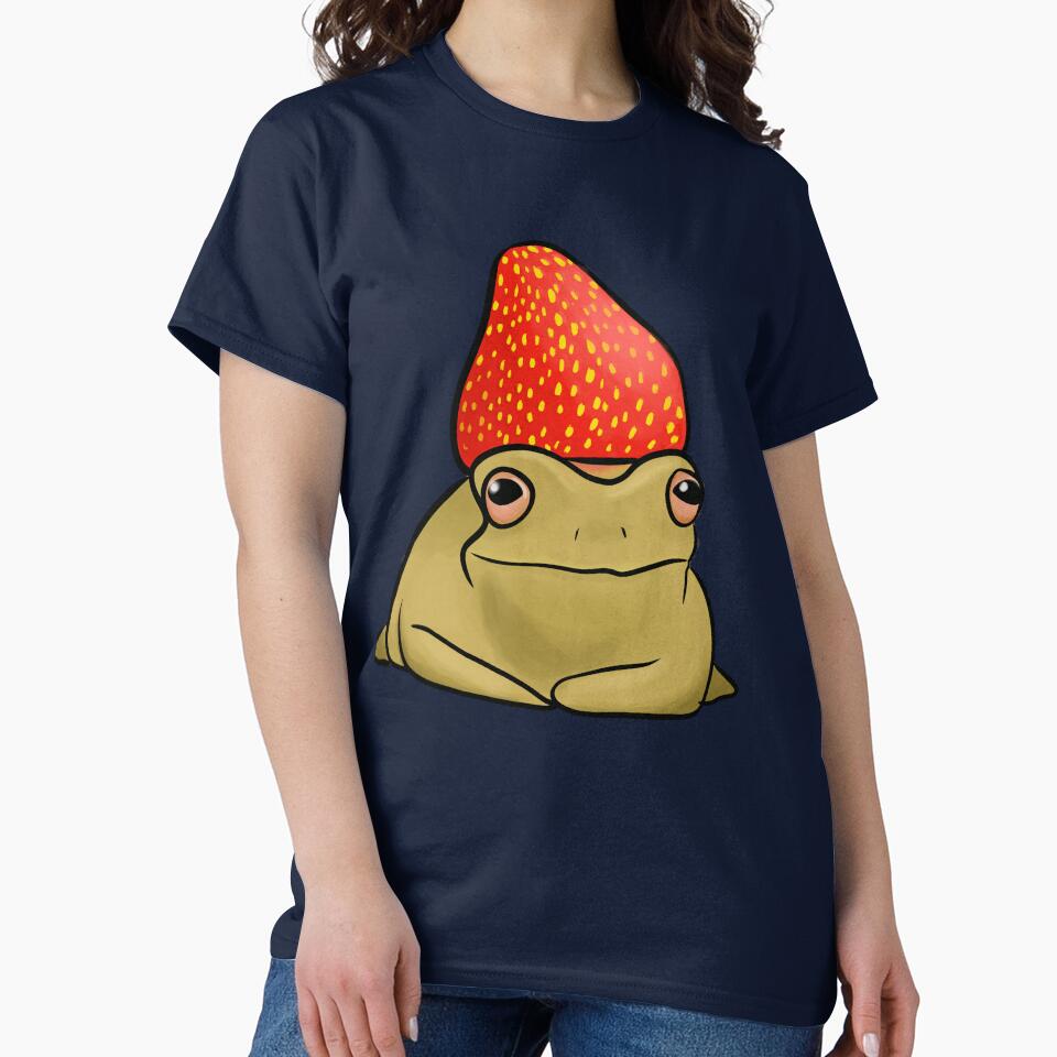 Strawberry frog by missluludraws