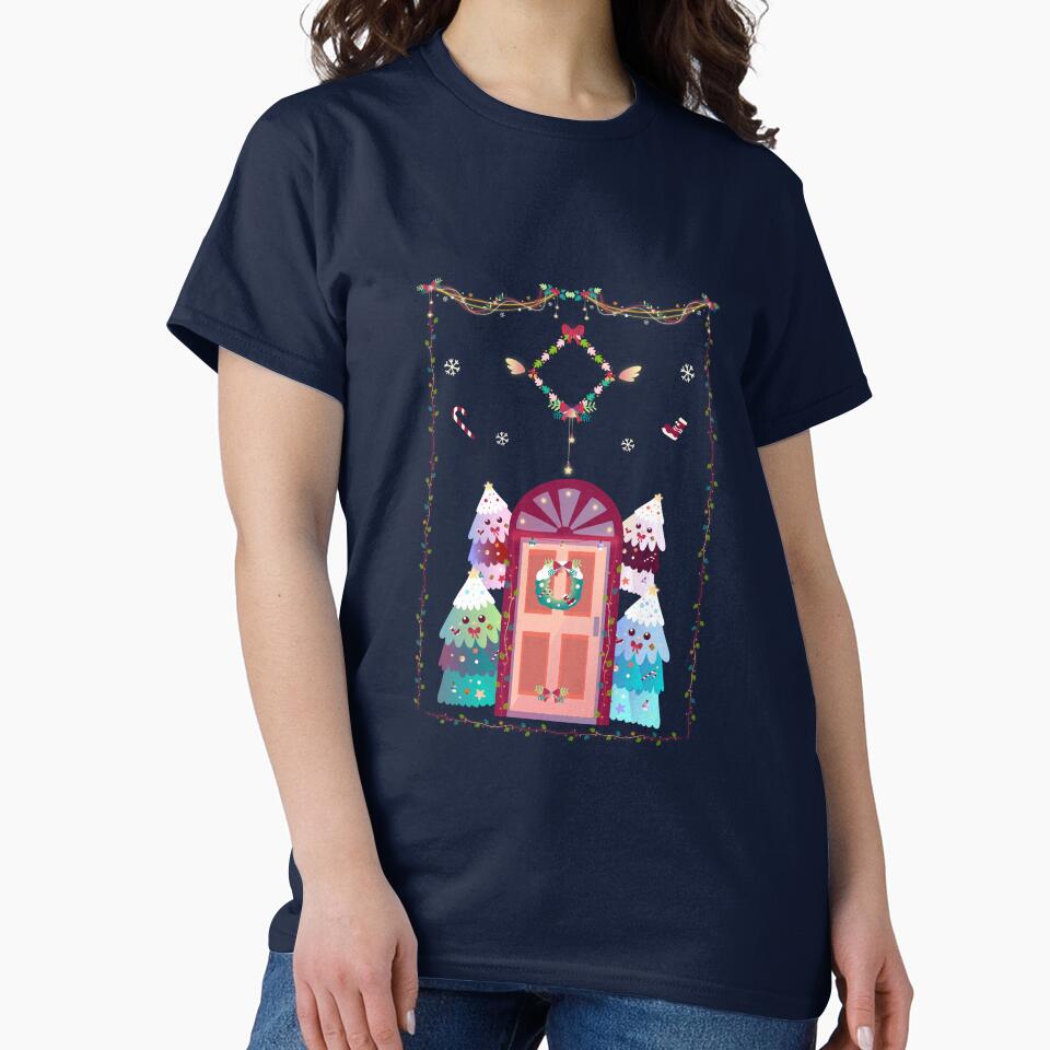 Christmas Pinguin Tree Vertical Ver by synckage