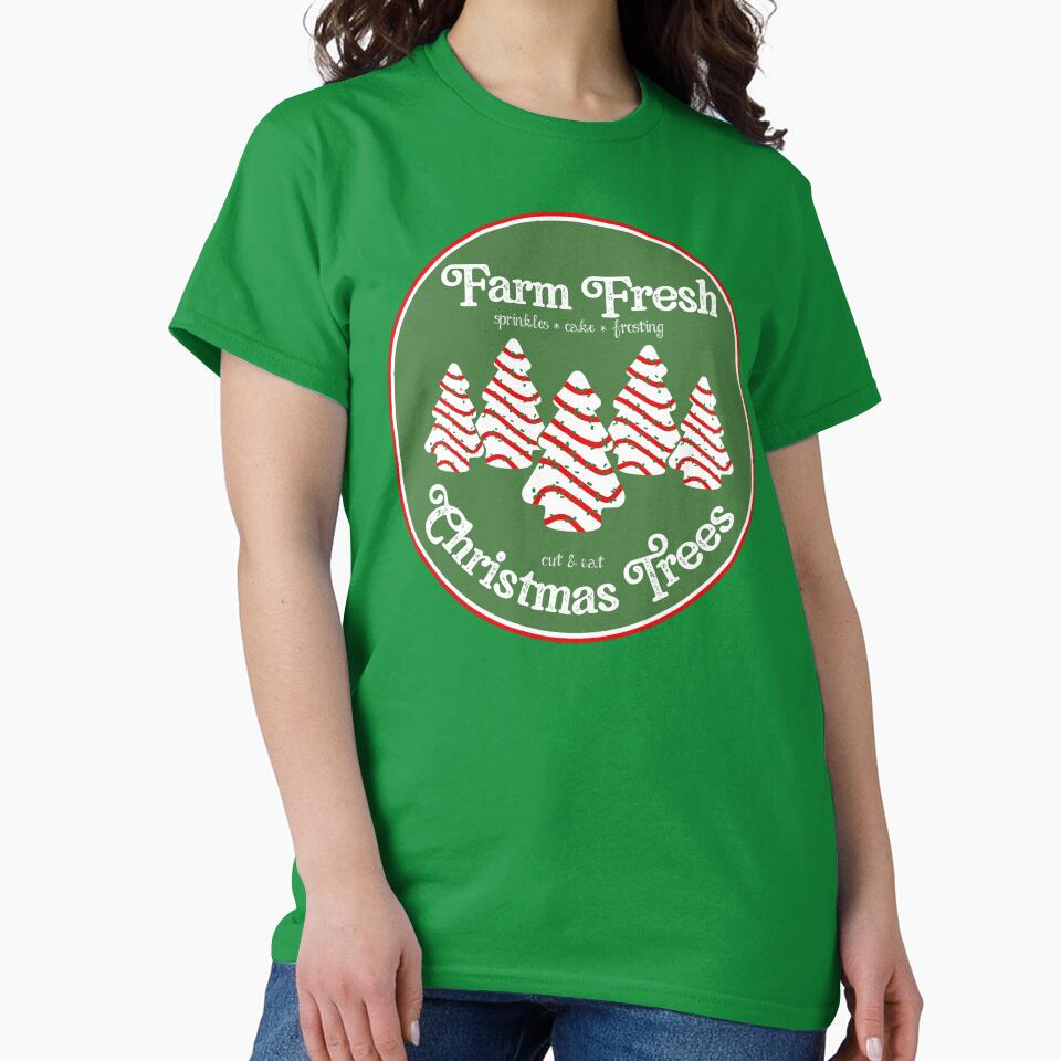 Christmas Cake Tree Farm by ChicaAndJo