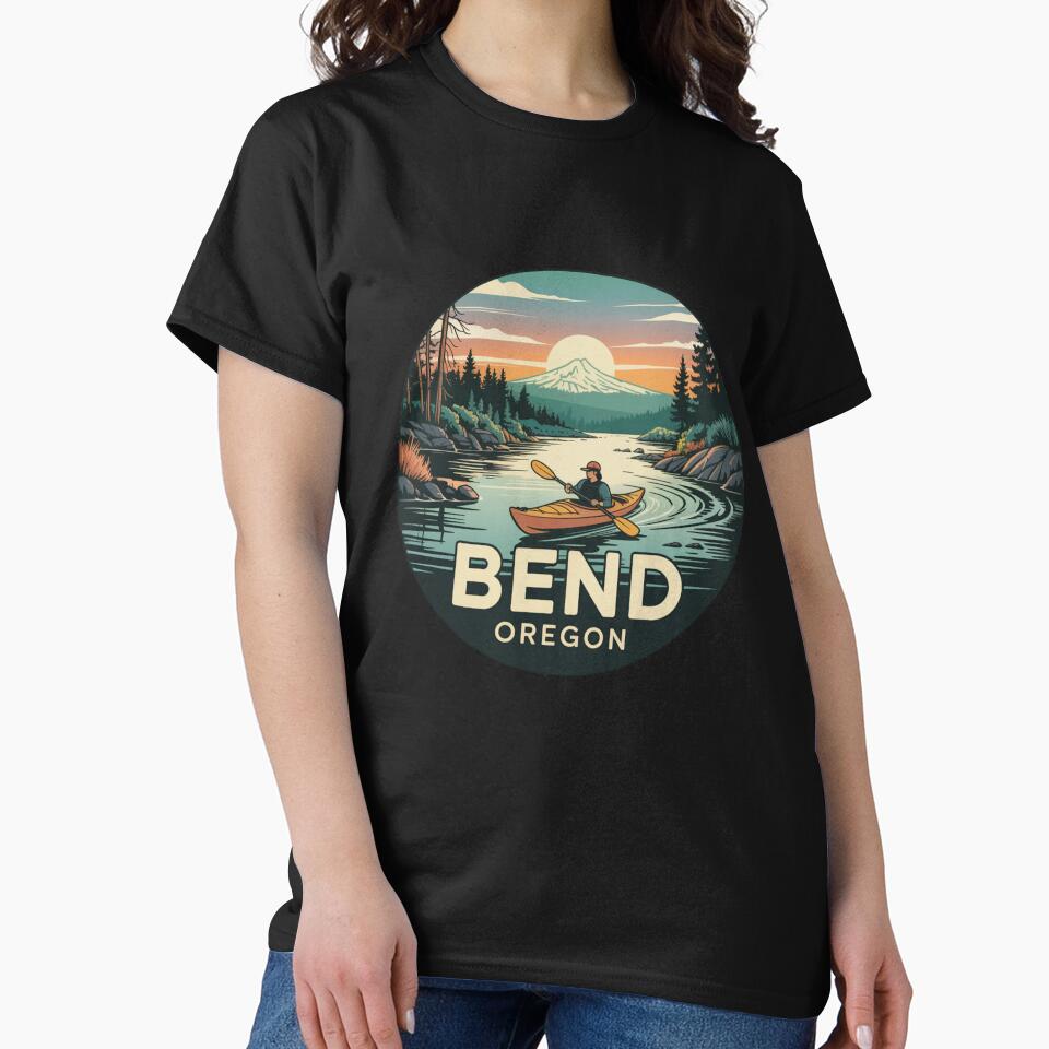 Bend Oregon: Kayak River Sunset by CircinusStore