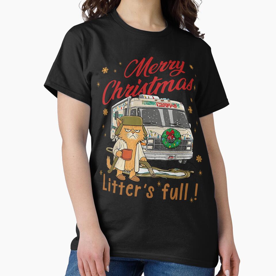 Merry Christmas Litters Full Funny Cat Christmas by JeremiahConn88