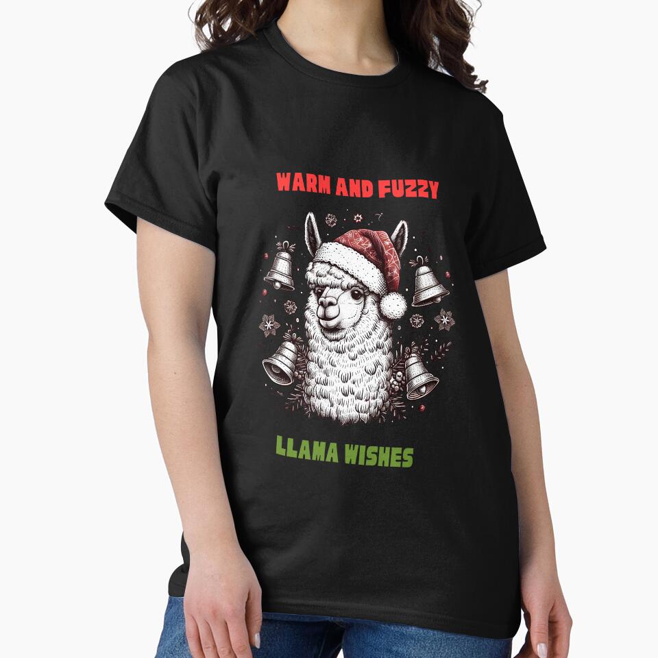 Jingle Bell Llama Wonderland by BobbyTee Merch