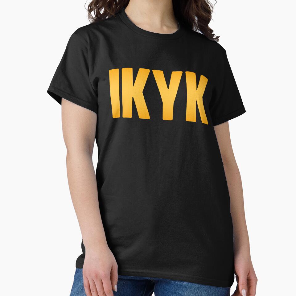 IKYK - I know you know in Yellow by Memes N Lore