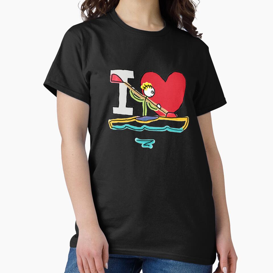 I Love Kayaking by Mark-Ewbie