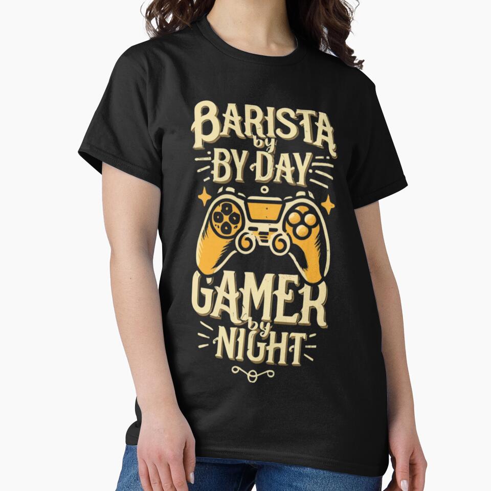 Barista by day, Gamer by Night by PatronesKawai
