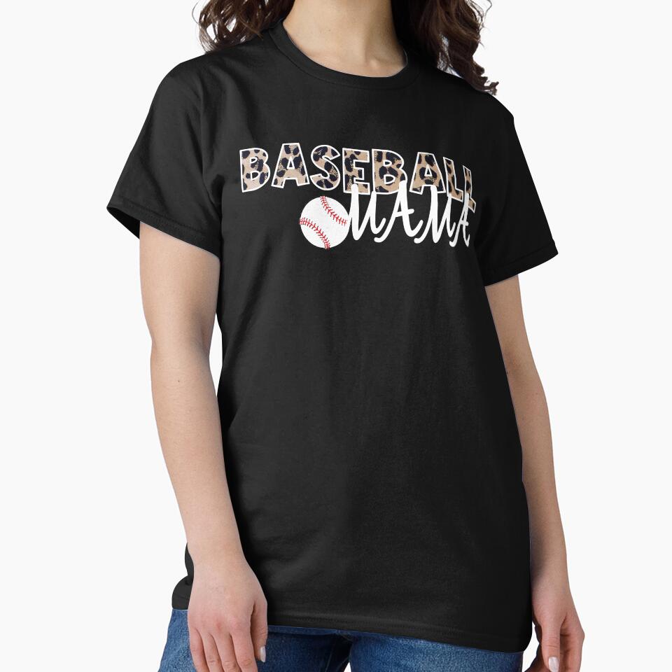 Baseball Mama. Animal Print Baller Mama by luvmhykdesigns