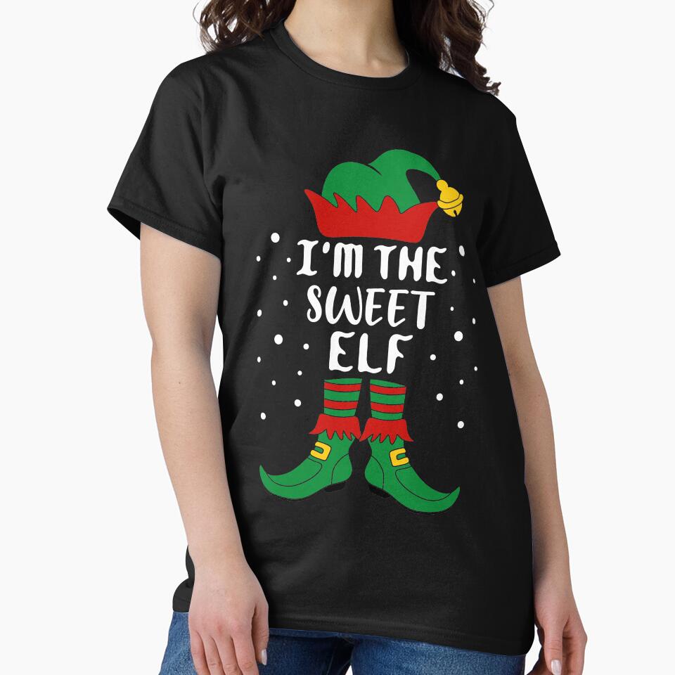 Matching Christmas I'm The Sweet Elf by khaled11591