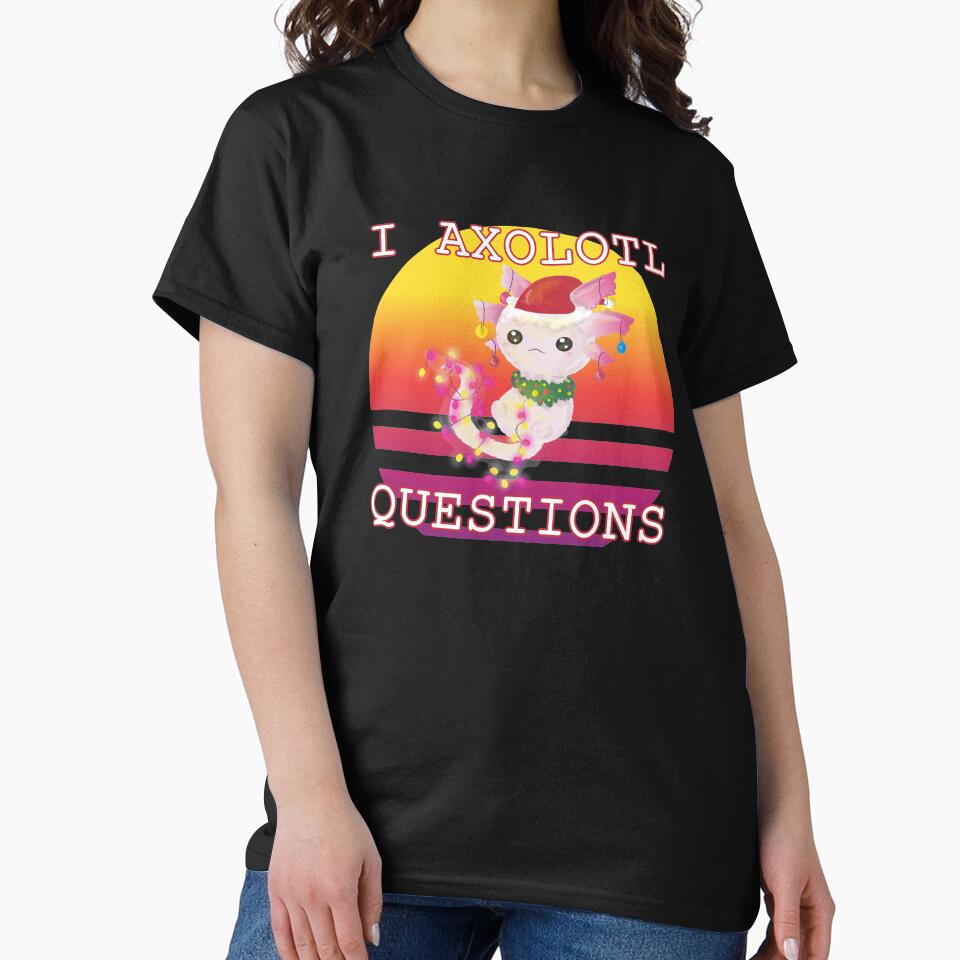 I Axolotl Questions - Merry Christmas by LashCreations