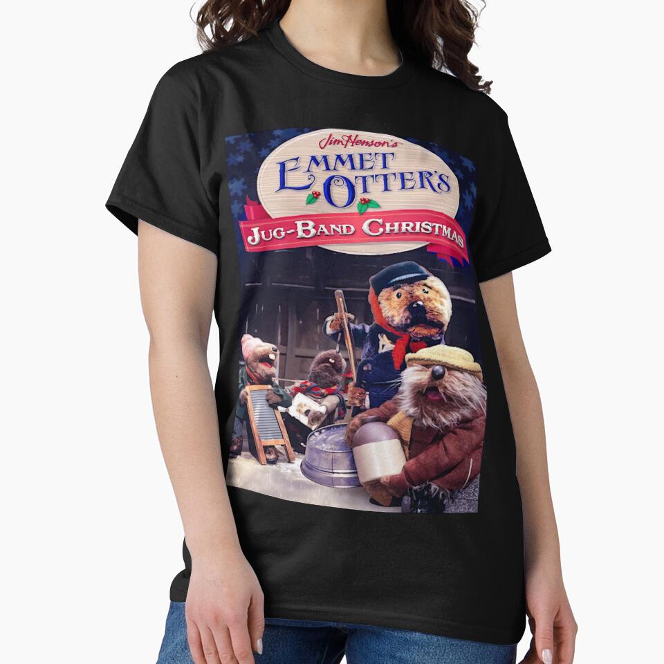 Jug Band Road Christmas Funny Emmet Otter by InkCanvass