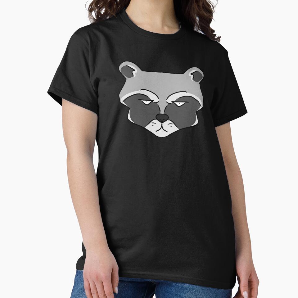 Raccoon Face by HugSomeNettles