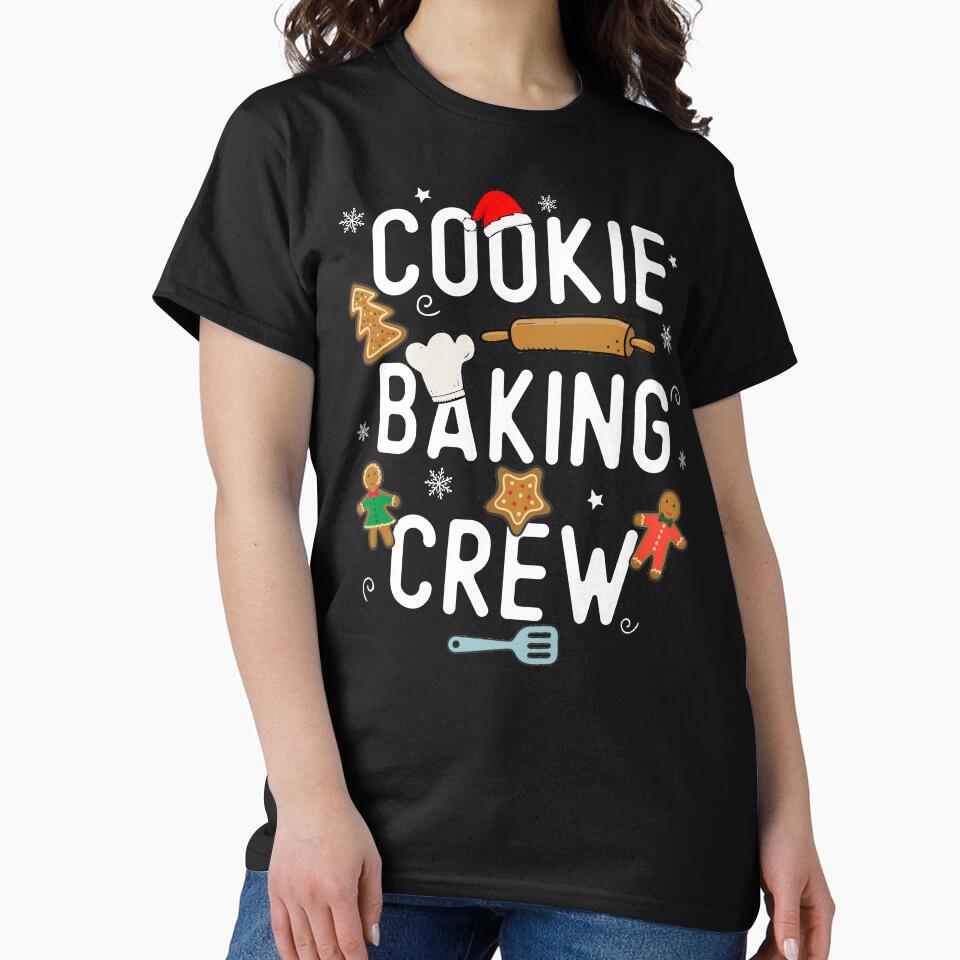 Cookie Baking Crew Christmas Gingerbread Xmas Pajama for Baker by alenaz
