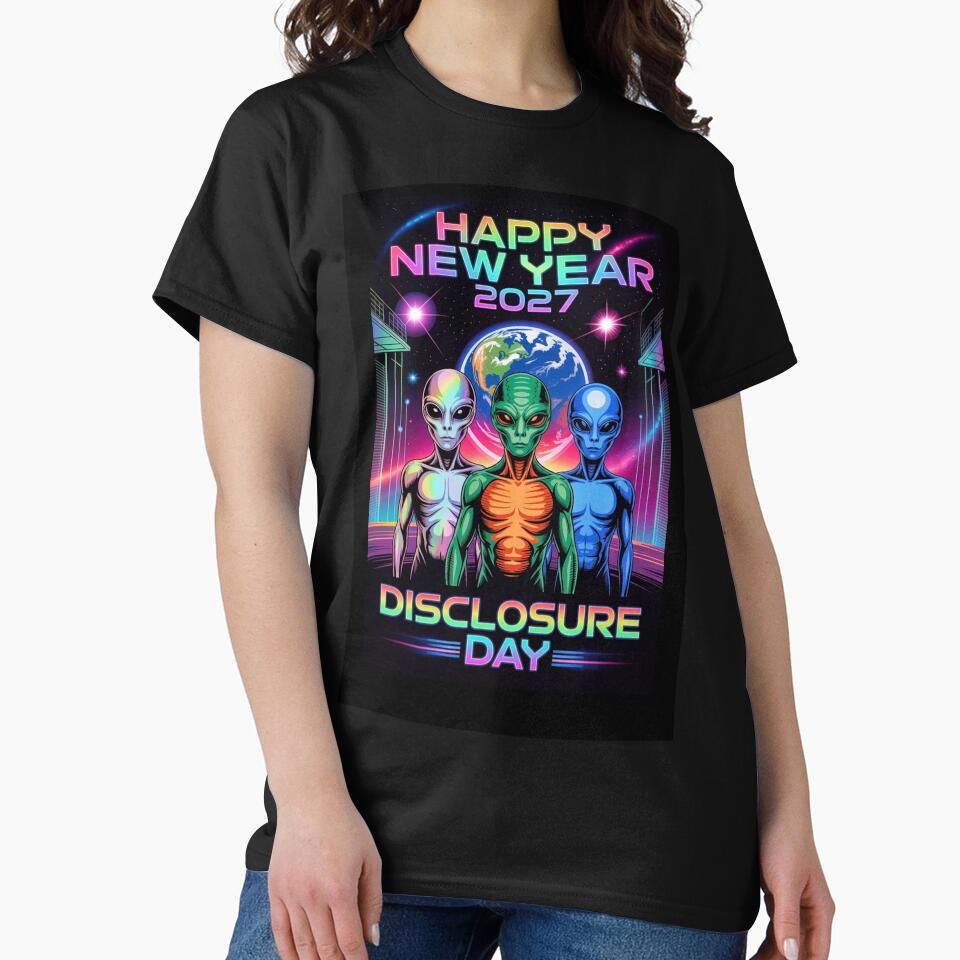HAPPY NEW YEAR 2027 - Disclosure Day - You Are Not Alone by DBM Photo Art 1