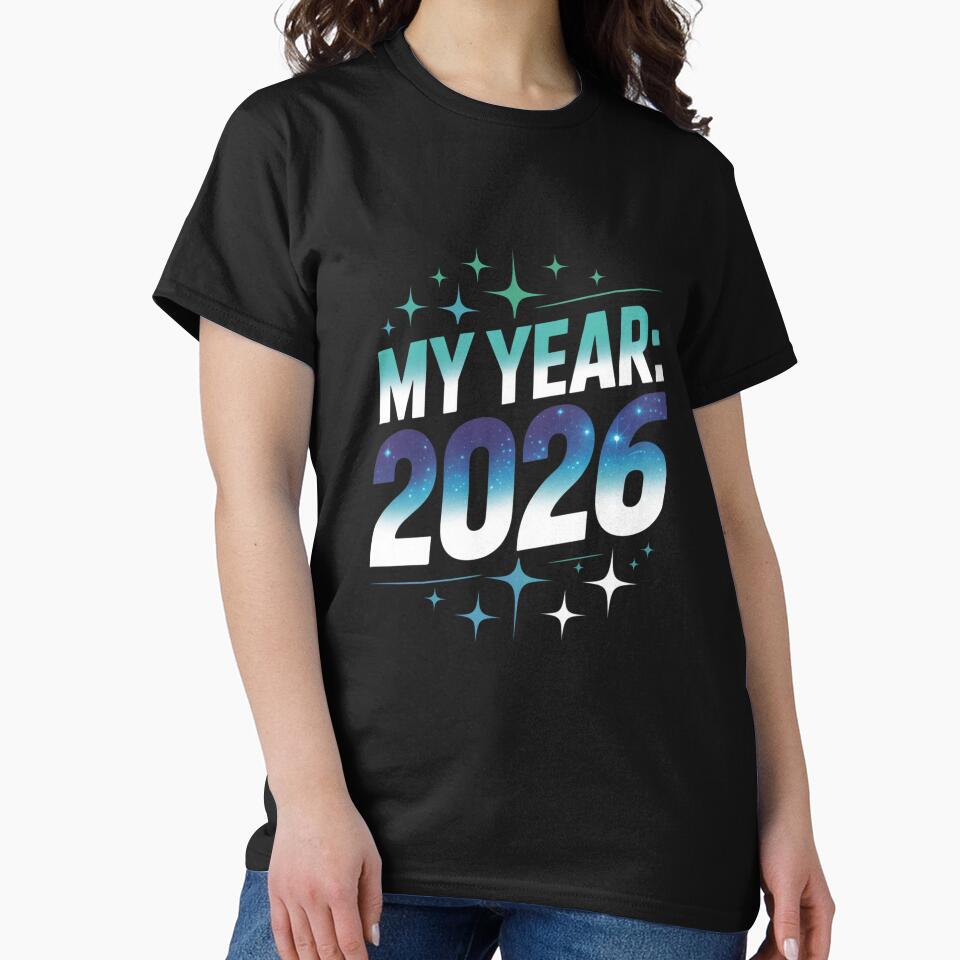 My Year 2026 - Cosmic Galaxy Stars New Year Celebration by DarylWelsh2024