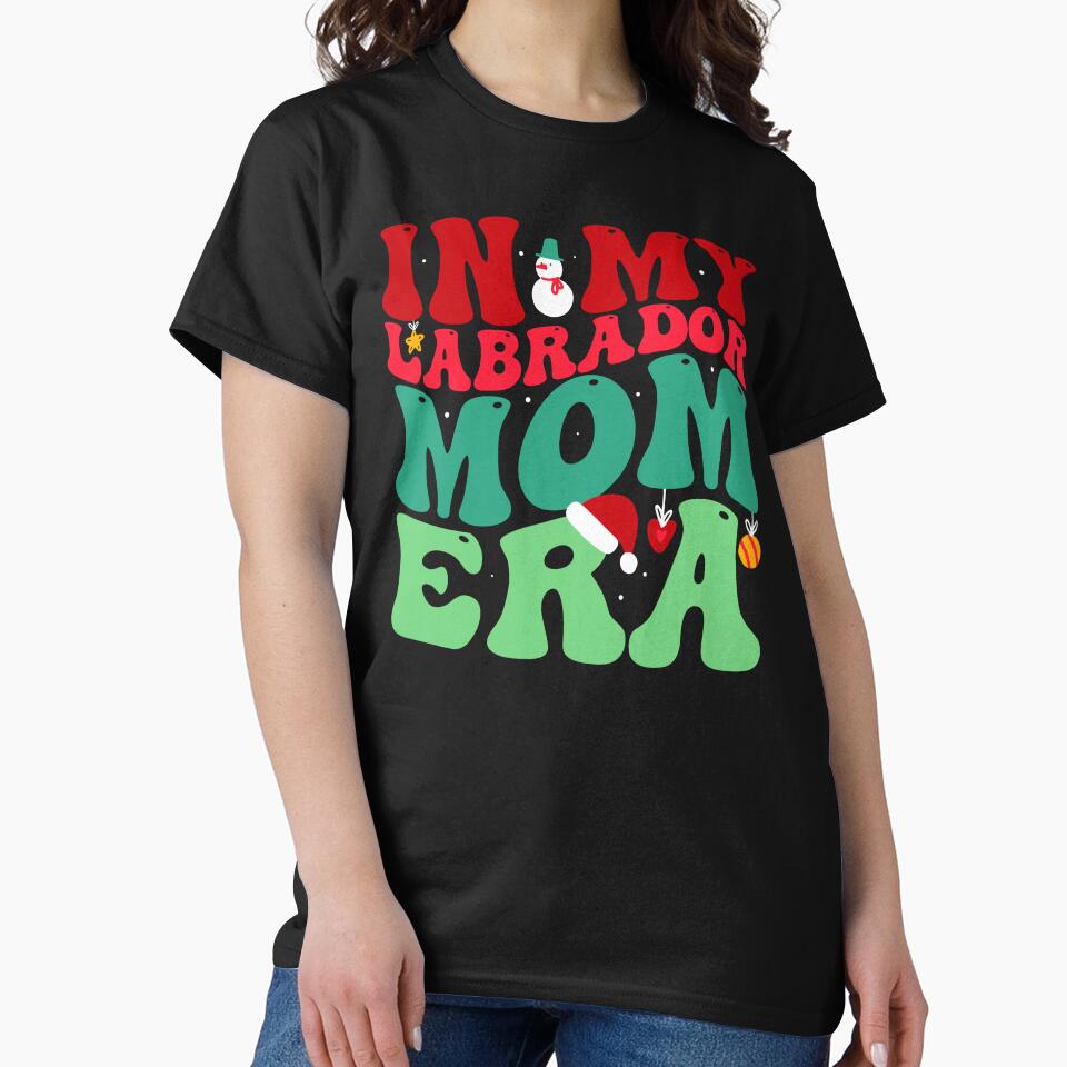 In My Labrador Mom Era Dog Christmas Xmas Mama by aymanehammi