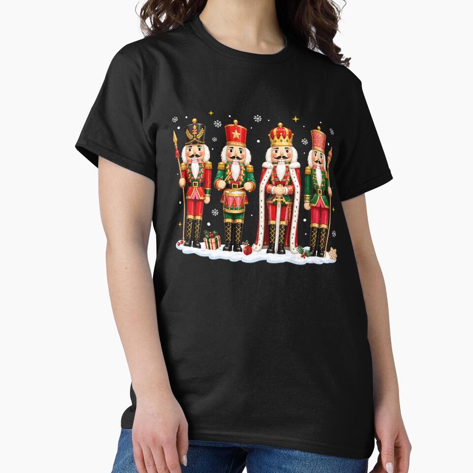 Nutcracker Squad Classic Christmas Holiday Soldiers by varin-studio