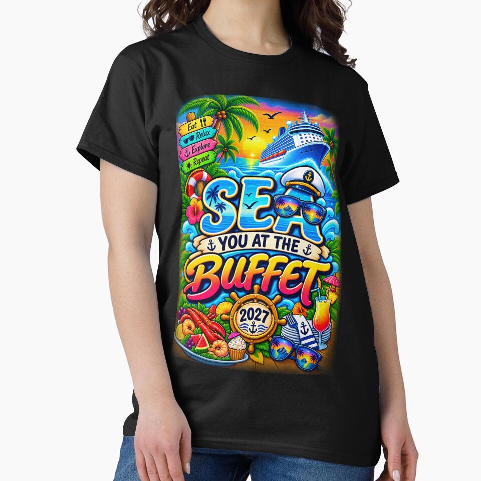TRAVEL COLLECTION - FAMILY CRUISE - TRAVEL COLLECTION - SEA YOU AT THE BUFFET • 2027 by WheelieGdArt