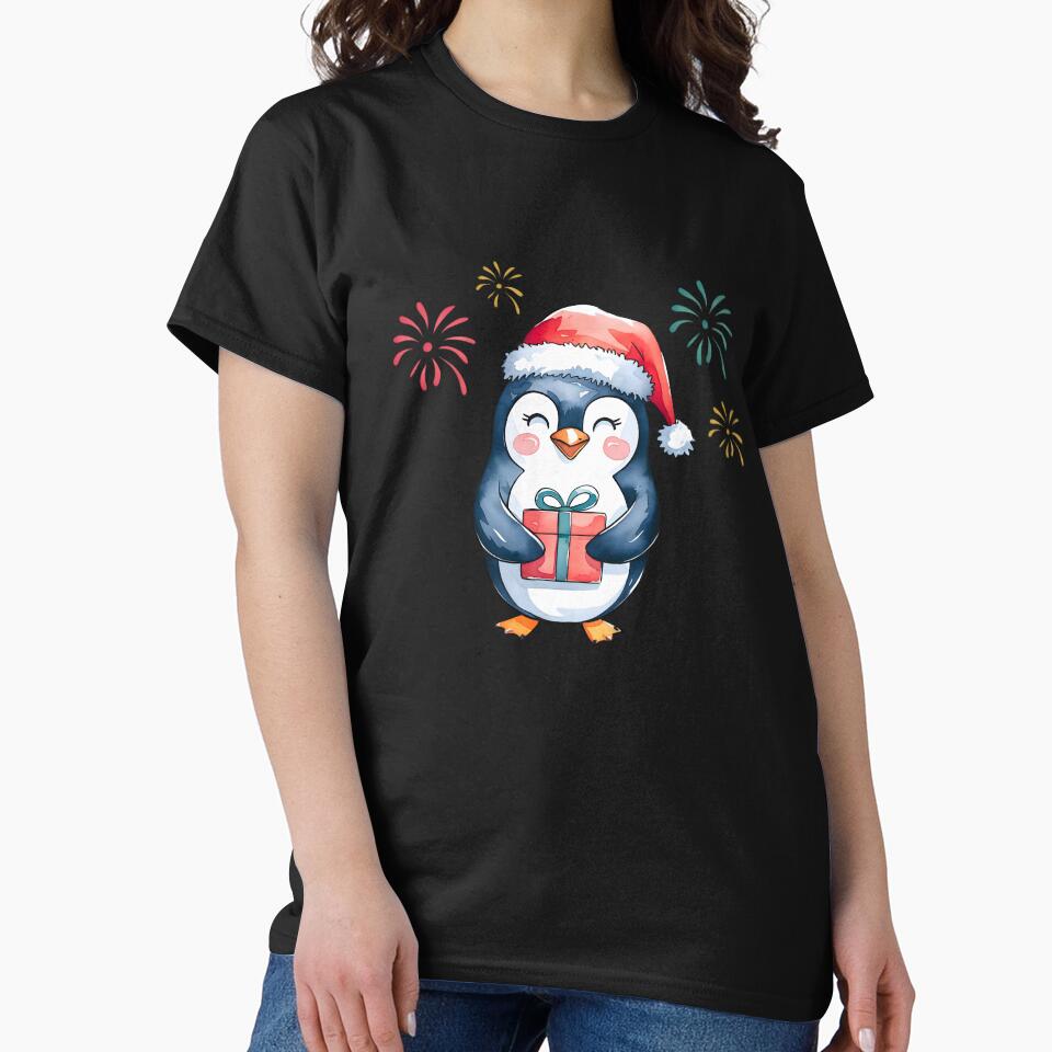 Penguin on Christmas by CooperApe