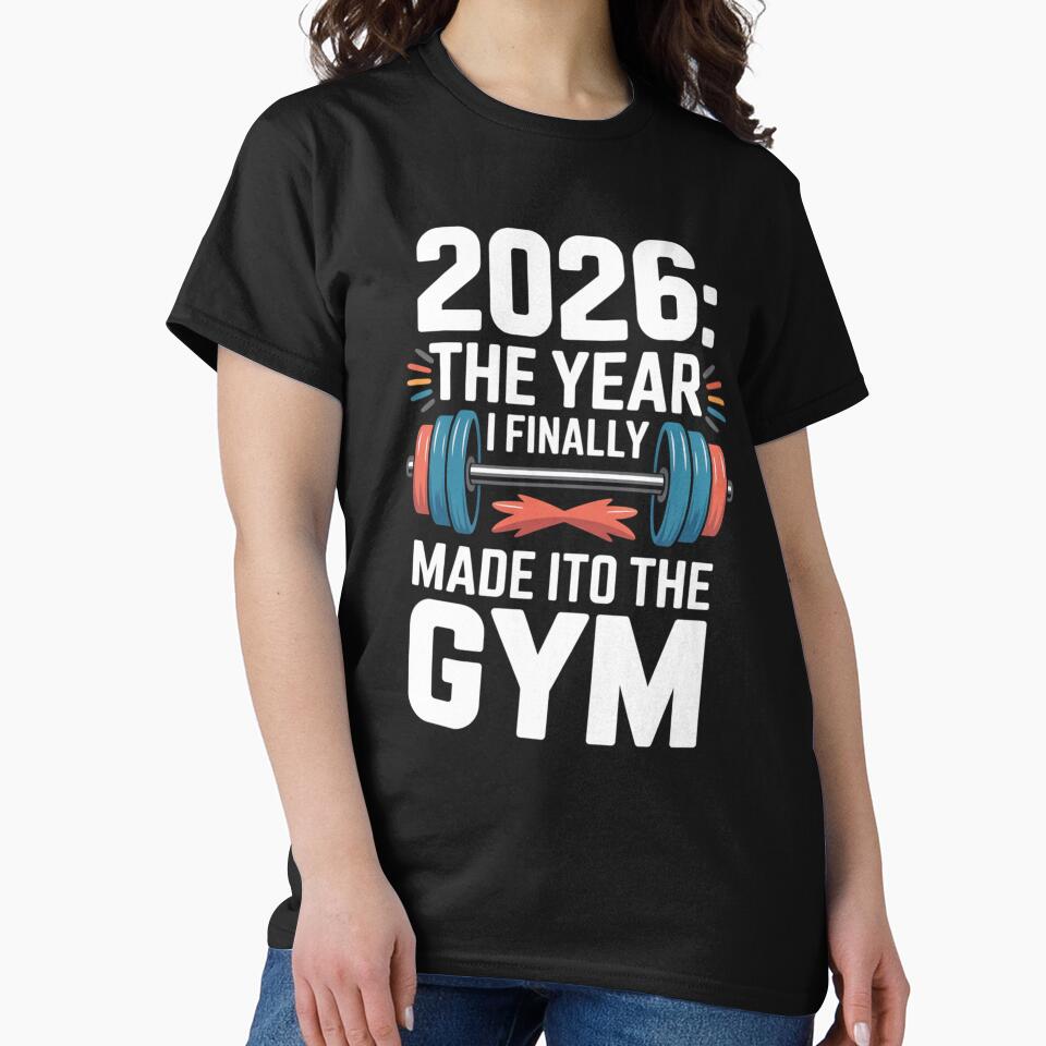 2026: New Year New Me - Retro Fitness Barbell Motivation by DarylWelsh2024