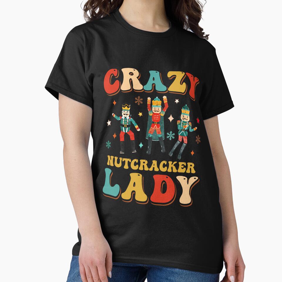 Crazy Nutcracker Lady Nutcracker Christmas Holiday by QuentinFoster