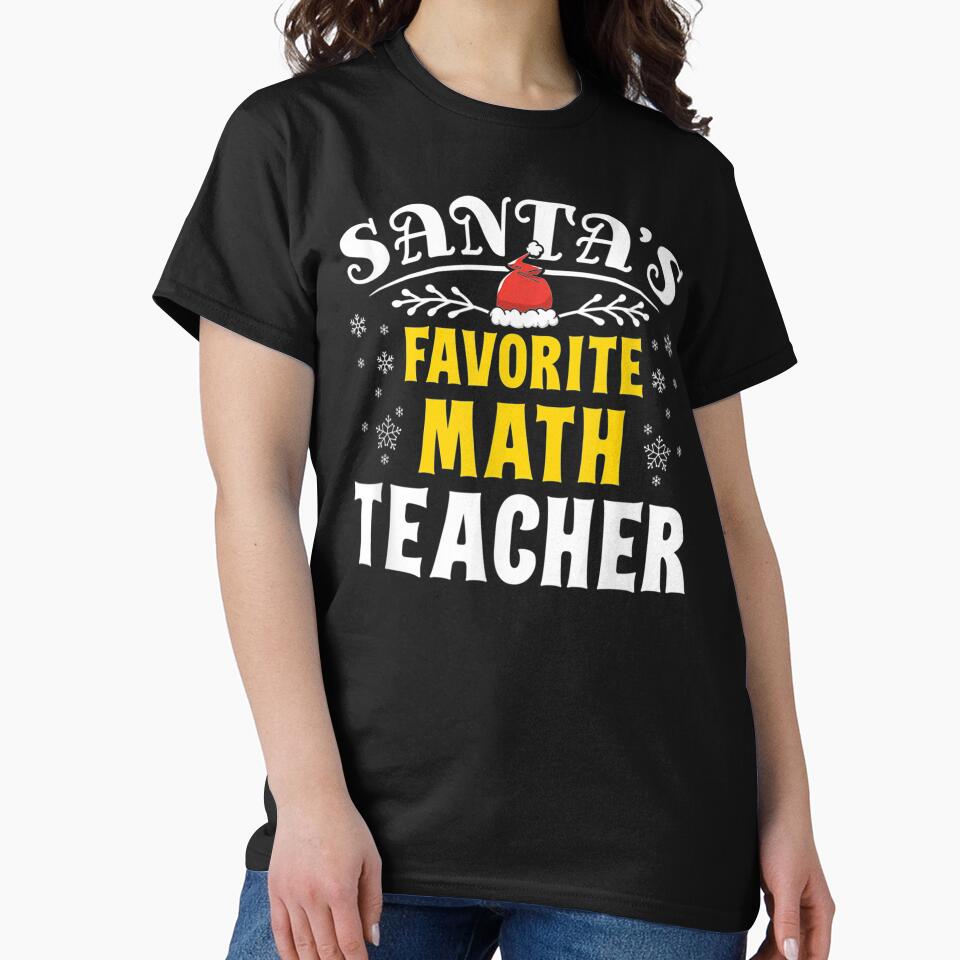 Santa Favorite Math Teacher by kopleadias