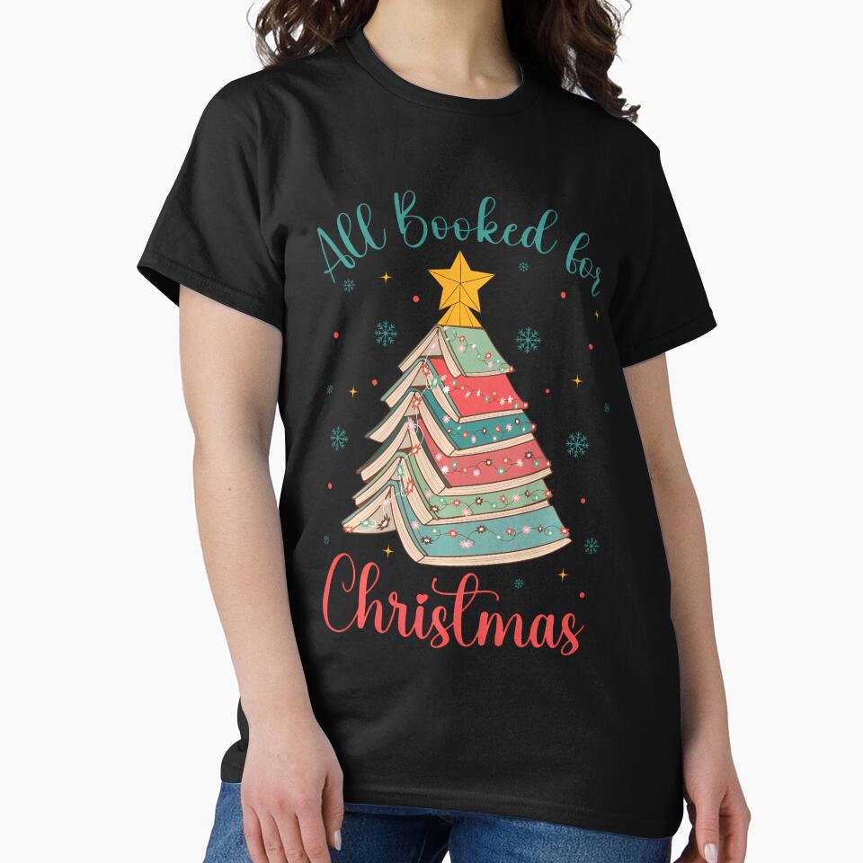 All Booked For Christmas Tree by bwnkgfdty26