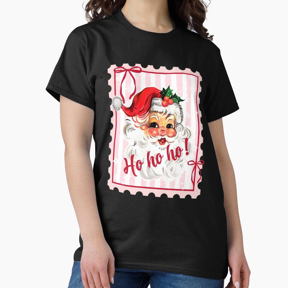 Retro Christmas Santa Coquette by Milekhinromanro