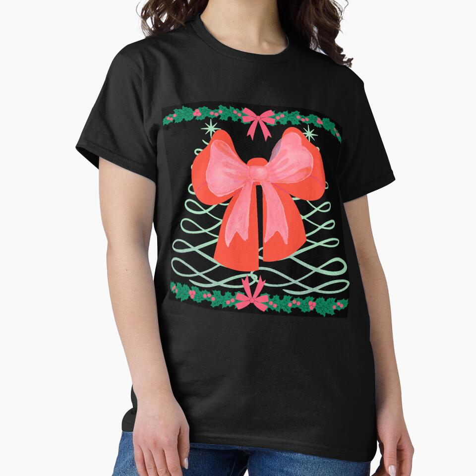 MERRY CHRISTMAS - Coquette bow ugly christmas design by Stefrait-7