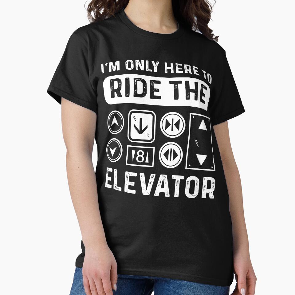 I’m Only Here To Ride The Elevator. Mechanic Elevators by FabiHaslboeck