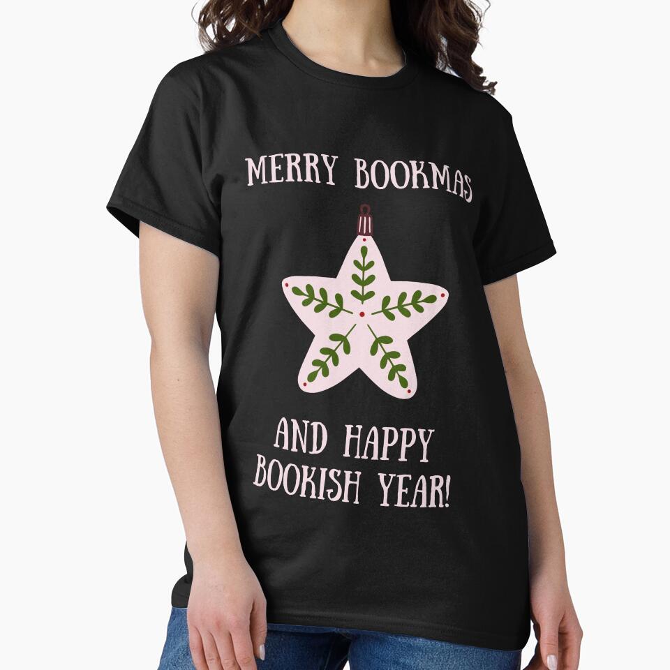 Merry Bookmas! Christmas Bauble by Megurix