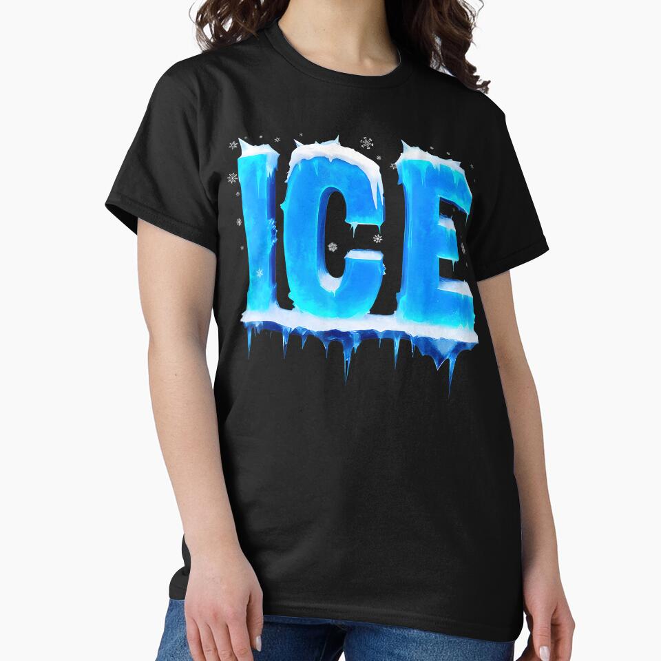 Ice Shirt Adult Kids Men Women Fire And Ice Costume by ripgoatclothing